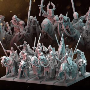 AE001475 Caballeria No muertos, con Grupo de mando -- Last Sword