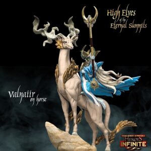 AE000916 Valnair On Deer -- Heroes Infinite
