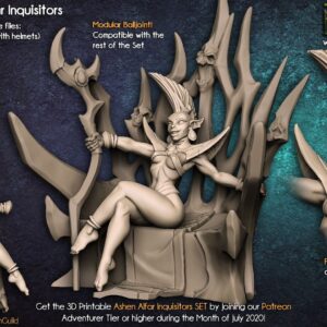 AE000255 Valykka Bride of Tialevor (and Throne) -- Artisan Guild