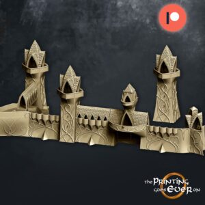 AE000951 Escenografia Elfica Rivendel -- The Pring Goes Ever On