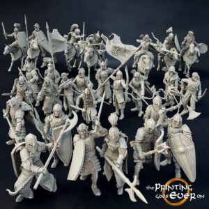 AE001150 Ejercito modular de Gondor(montado y a pie) -- The Pring Goes Ever On