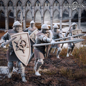 AE001311 Intanteria Hombres del norte(5 modelos) -- The Pring Goes Ever On