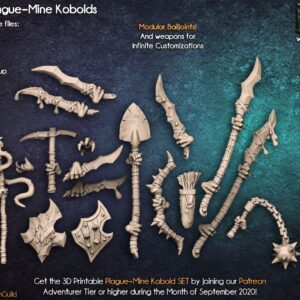 AE000270 Standalone PlagueMine Kobold Weapons -- Artisan Guild