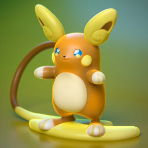 AE001607 Raichu (Aloha) -- Pokemon