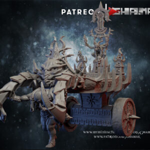 AE001924 Sacerdotisa en Altar Demoniaco(Carro de Guerra) -- Ghamak