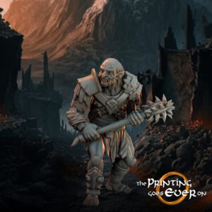 AE001152 Orcos de Asalto de Mordor(Arquero, estandarte, mazo, espada y escudo y lanza) -- The Pring Goes Ever On