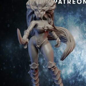 AE001875 Bruja Elfa Oscura -- Ghamak