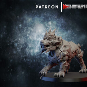 AE001870 Perros Defensores(2 Modelos) -- Ghamak