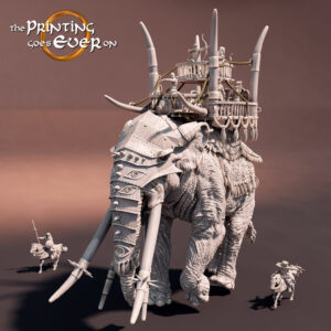 AE001074 Mumakil (sin dotación) Olifante -- The Pring Goes Ever On