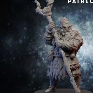 AE001778 Druida Firbolg (2 modelos) -- Ghamak