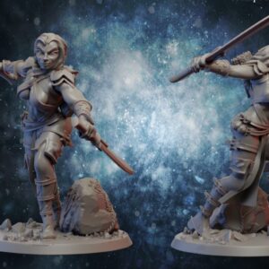 AE001753 Amazonas del Bosque (con Arco y con Espada) -- Ghamak