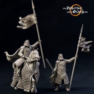 AE001030 Hama a Pie y Caballo con estandarte -- The Pring Goes Ever On