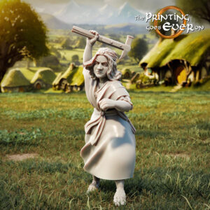 AE001265 Milicia Hobbit (4 Modelos) -- The Pring Goes Ever On