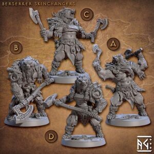 AE000658 Berserker Skinchangers (Bear Forms) -- Artisan Guild
