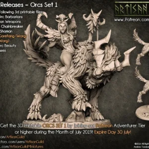 AE000107 Gorefang the Worg  --Artisan Guild