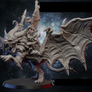 AE001884 Manticora con Paladin del Caos -- Ghamak