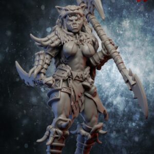 AE001824 Orcos Hembra (3 Modelos) -- Ghamak