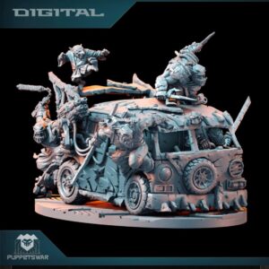 AE000434 Ork Ninja Mutante  Furgoneta  -- Pupper Wars