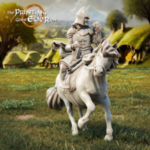 AE001268 Merry. Guerrero de Gondor, en Pony -- The Pring Goes Ever On