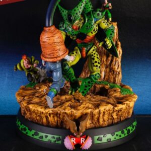 AE000808 Diorama Cell vs Androide C17 -- Dragon Ball