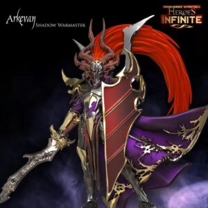 AE000881 Arkevan, Shadow Warmaster -- Heroes Infinite