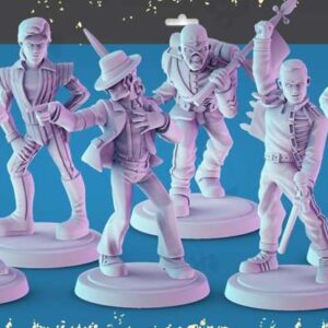 AE001562 La Banda de Ultratumba -- Pop Minis