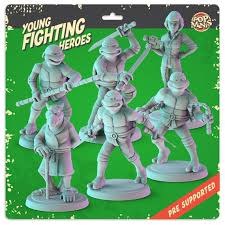 AE001560 Tortugas Ninja  -- Pop Minis