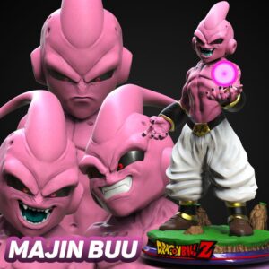 AE000837 Kid Buu (Diferentes caras) -- Dragon Ball