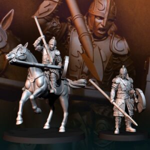 AE000371 Capitan Rohirrin a pie_Caballo -- Davale Games