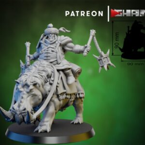 AE001618 Hippo Ogre (Grupo de Mando) (5 Modelos) --Ghamak