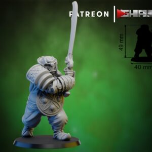 AE001623 Ogre 2Handed (Grupo de Mando)(5 Modelos)  --Ghamak