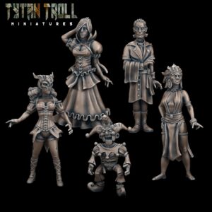 AE000342 Kit Vampiros  -- Tytan Troll Miniatures