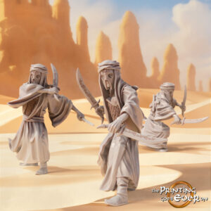 AE001234 Asesinos, Hombres del Este (3 modelos) -- The Pring Goes Ever On