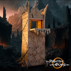 AE001158 Torre de Asalto de Mordor (2 modelos) -- The Pring Goes Ever On