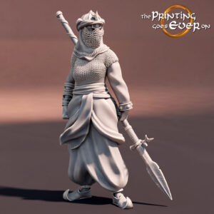 AE001076 Lanceros Haradrim (Dos versiones) Dotación -- The Pring Goes Ever On