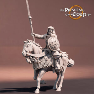 AE001078 Lanceros Haradrim montado en caballo -- The Pring Goes Ever On