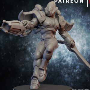 AE001929 Arañas Eldars(4 Modelos) -- Ghamak