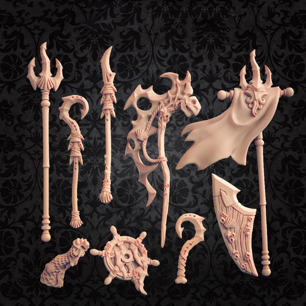 AE000230 Standalone Death Tide Jurakin Weapons -- Artisan Guild