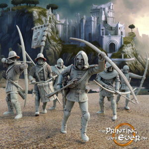 AE001185 Arqueros de aldeas Gondor -- The Pring Goes Ever On