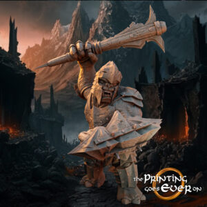 AE001159 Troll de Guerra Armado -- The Pring Goes Ever On