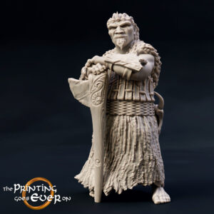 AE001069 Lider Pueblo Salvaje y Montado en Jabali de Guerra -- The Pring Goes Ever On