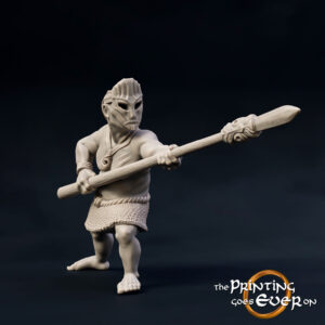 AE001071 Guerreros con Lanza de Pueblos Salvajes -- The Pring Goes Ever On