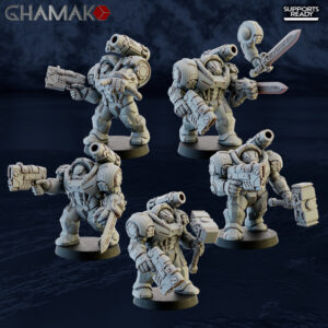 AE002212 Iron Guard(5 Modelos) -- Ghamak