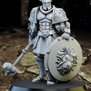 AE002055 Spartancast Infanteria de Arma con escudo (5 Modelos) -- Ghamak