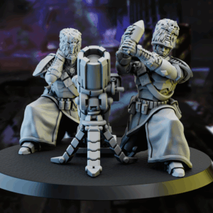 AE002084 Equipo con mortero de guerra -- Ghamak