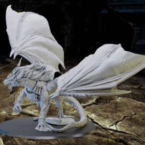 AE002073 Dragon de Fuego (opción con armadura) -- Ghamak