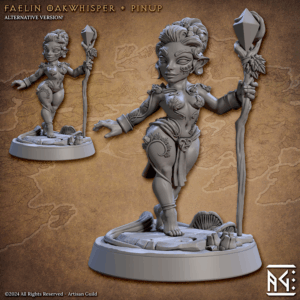 AE002430 Faelin Oakwhisper - Pinup -- Artisan Guild