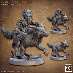 AE002433 Lurikeens Fox Riders -- Artisan Guild