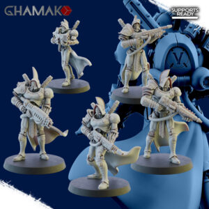 AE002173 Escuadron Forged (5 Modelos) -- Ghamak