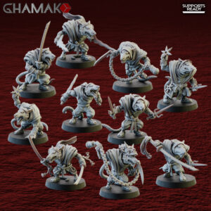 AE002191 Ninja Rata (10 Modelos) -- Ghamak